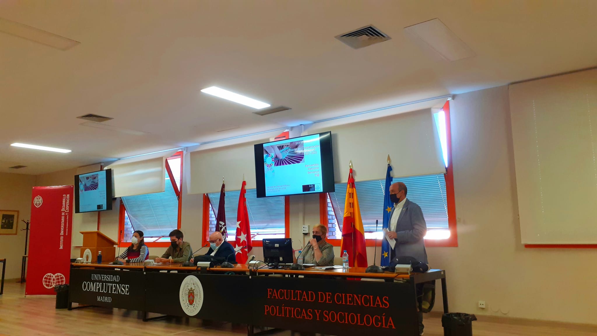 Presentación de la XXXVI edición del Máster en Cooperación Internacional 